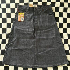 Naked & Famous Denim Midi Skirt - New With Tags - Japanese Denim